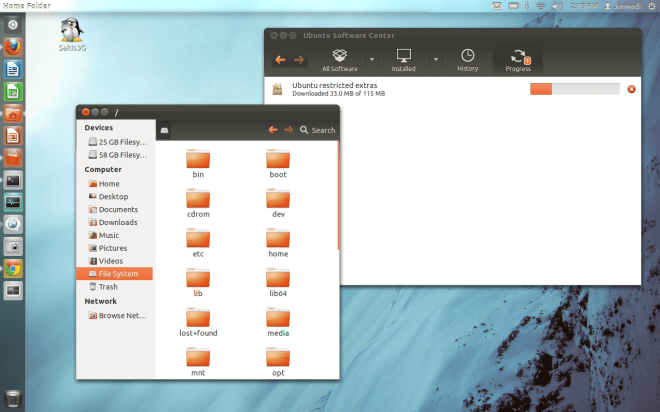 Window Manager and Software Center on Oneiric Ocelot Window Manager and Software Center on Oneiric Ocelot