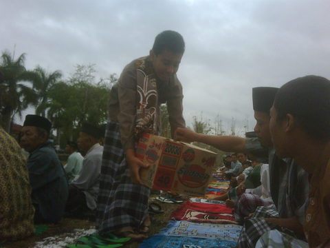 Kotak Infaq di Desa Grogol