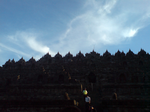 Borobudur temple Landscape