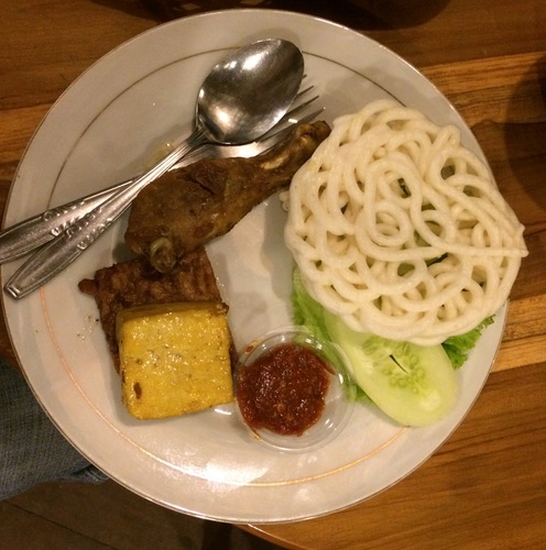 Lauk Nasi Liwet Jambal Roti