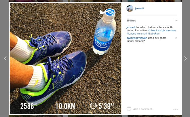 First 10 KM with League Ghost Runner