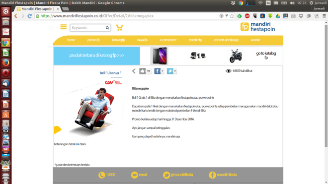Mandiri Fiesta Poin 3