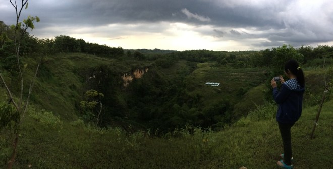 Tebing dan Jurang Lembah Ngingrong / Ngingrong Geopark di Desa Mulo - Gunungkidul