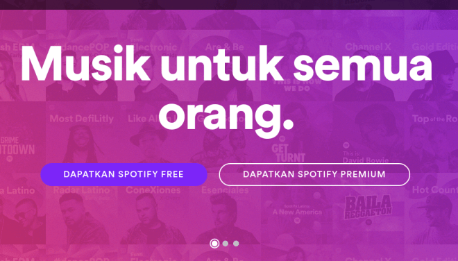 spotify home
