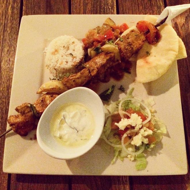 Chicken Shish Kebab di Mediterranea Resto by Kamil Tirtodipuran Jogja