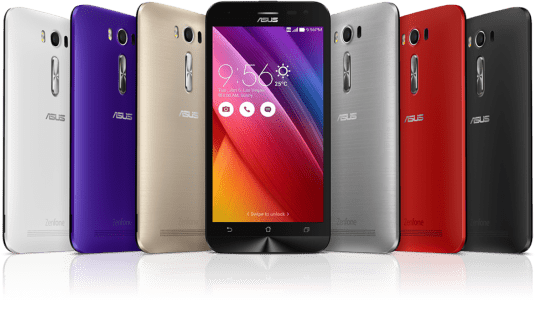 ASUS Zenfone 2 fully plastic material