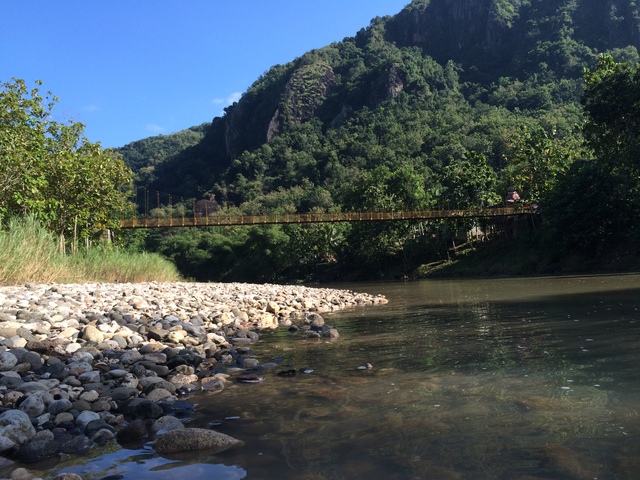 Jembatan Gantung Selo Pamioro Imogiri Bantul
