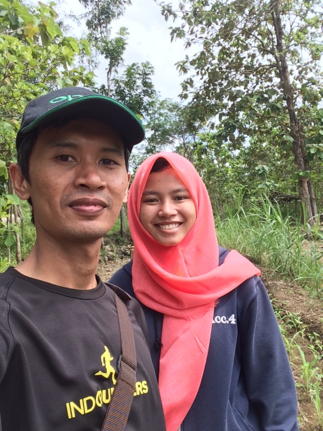 Selfie di Tengah Ladang