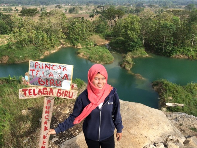 Puncak Telaga Biru Candisari Semin Gunungkidul
