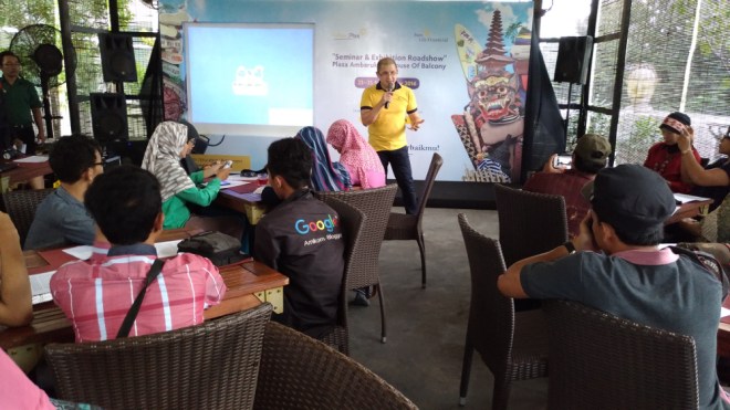 Mr Kaiser Simanungkalit Menjelaskan Website Sunlife Bright Advisor