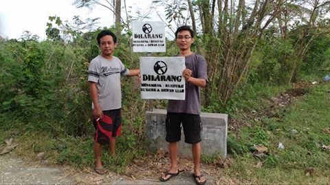 Dilarang Menembak/Berburu Burung dan Hewan Liar di Desa Grogol