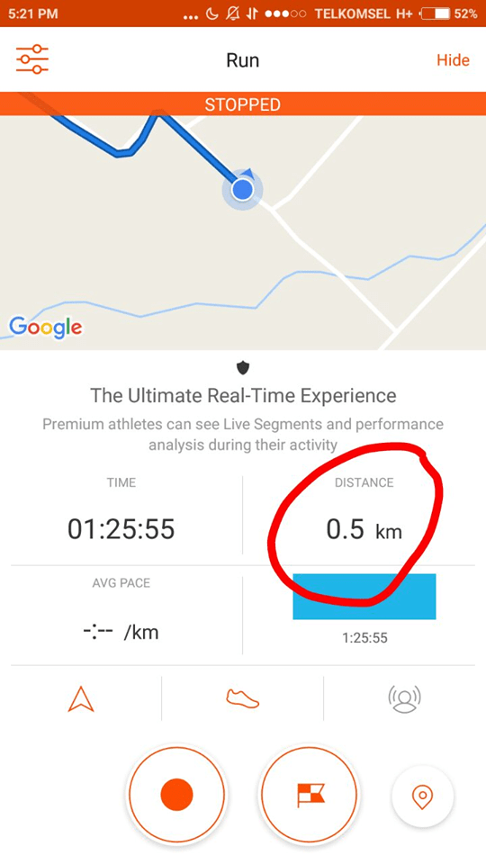 Strava Error