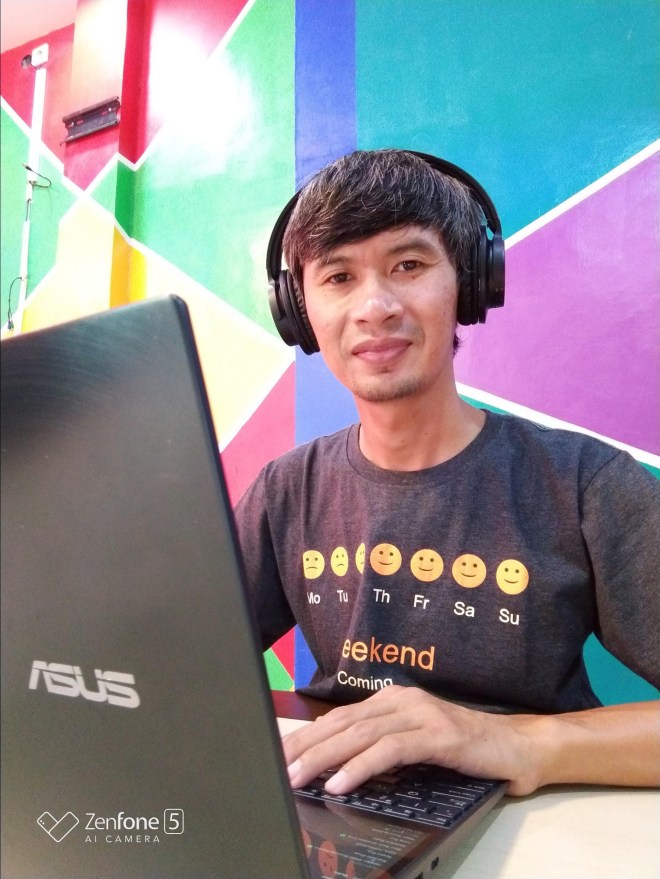 Jarwadi and Zenbook UX480FL Audio Technica ATH-ANC500BT